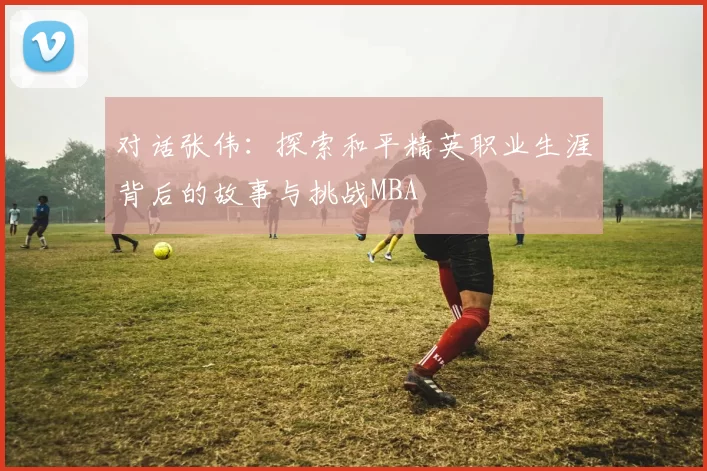 对话张伟：探索和平精英职业生涯背后的故事与挑战MBA